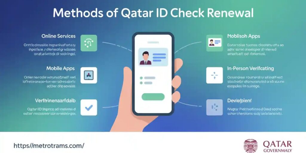 Methods of Qatar ID Check Renewal