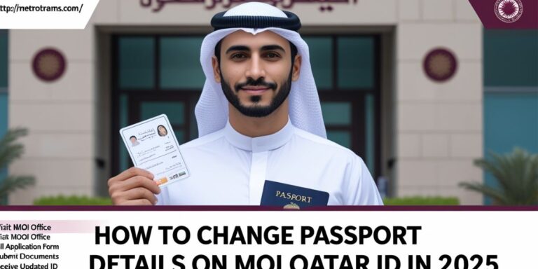 How to Update Passport Details on Qatar ID (QID) in 2025