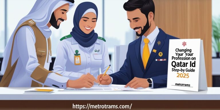 Changing Your Profession on Qatar ID: Step-by-Step Guide 2025