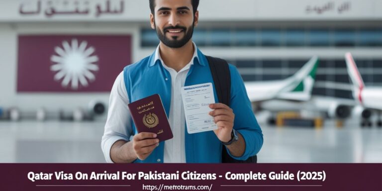 Qatar Visa on Arrival for Pakistani Citizens – Complete Guide (2025)