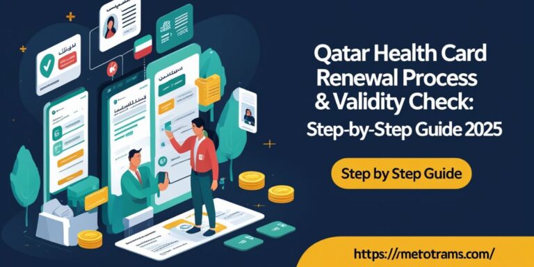 Qatar Health Card Renewal Process & Validity Check: Step-By-Step Guide 2025