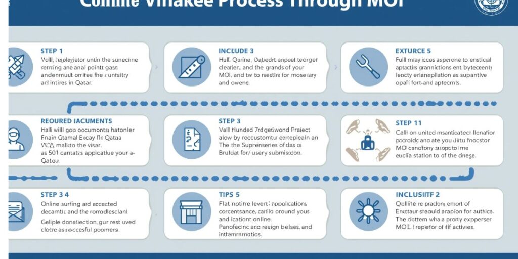 Online Visa Extension Process through MOI