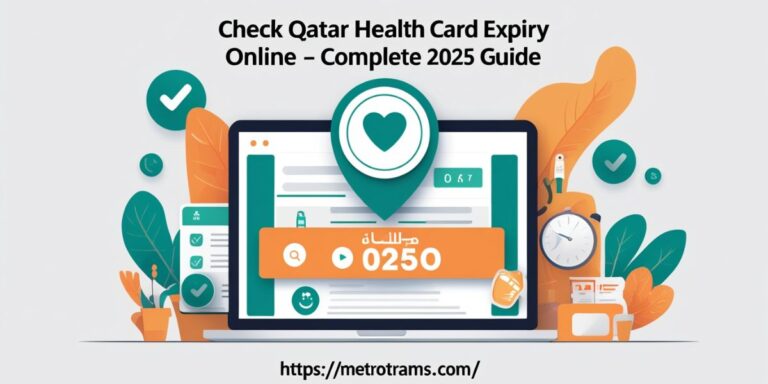 Check Qatar Health Card Expiry Date Online – Complete 2025 Guide
