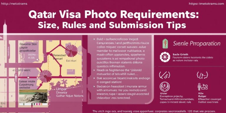 Qatar Visa Photo Requirements: Size, Rules, and Submission Tips [2025]