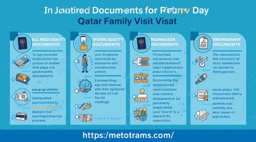 Required Documents for Qatar Family Visit Visa