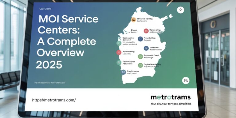 MOI Service Centers: A Complete Overview 2025