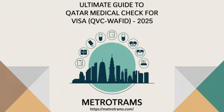 Ultimate Guide to Qatar Medical Check for Visa (QVC-Wafid) – 2025