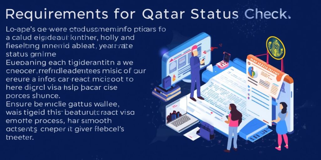 Requirements for Qatar Visa Status Check