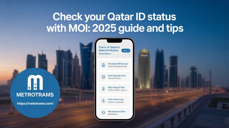 Check Your Qatar ID Status with MOI: 2025 Guide and Tips