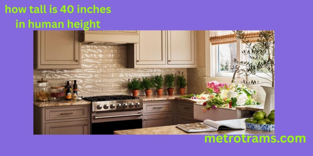 40 Inches in Home and Kitchen Design