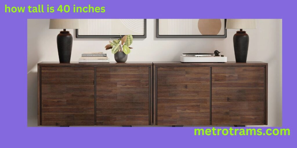 40 Inches in Furniture and Decor